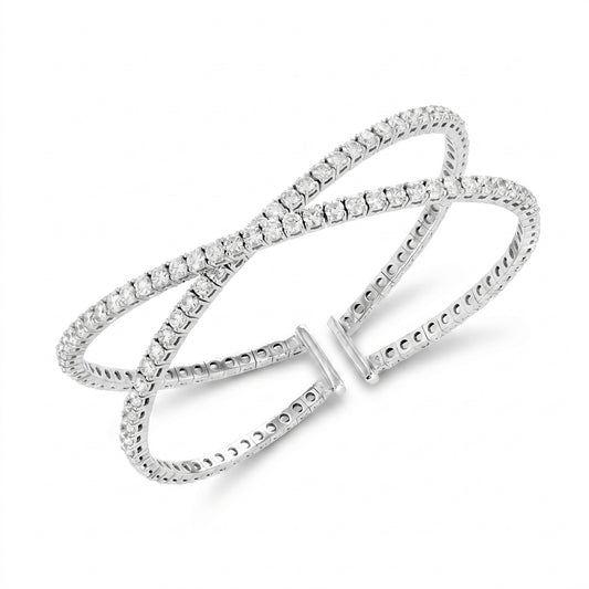 Diamond White Gold Bracelet No. 199