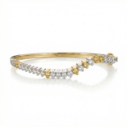 Pieter Andries 25th Anniversary Bracelet - Yellow Diamonds